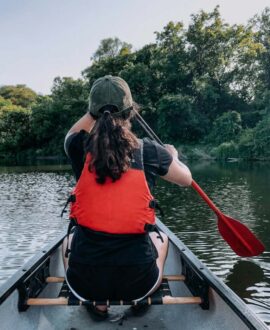 Lake Duluti Canoeing